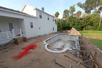 Image showing Pool Construction