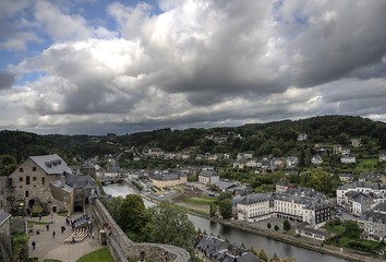 Image showing Bouillon  medieval castle in belgium