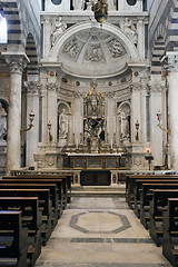 Image showing Interior of the Cathedral of Pisa