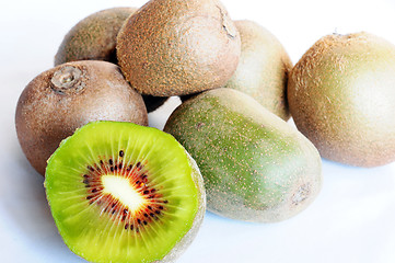 Image showing Kiwi fruits