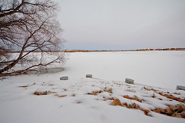 Image showing Frozen lake