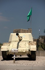 Image showing Historic tank i museum