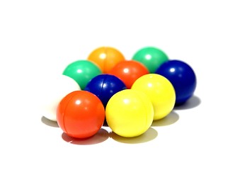 Image showing Color balls