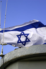 Image showing Israel state flag 