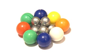 Image showing Color balls