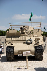 Image showing Historic tank i museum