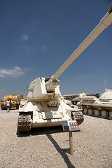 Image showing Historic tank i museum