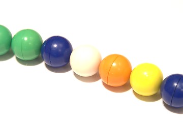 Image showing Color balls