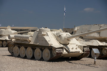 Image showing Historic tank i museum