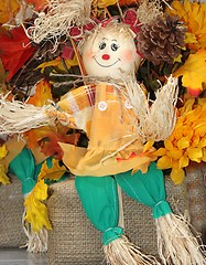 Image showing Halloween scarecrow