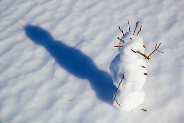 Image showing snowman