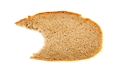 Image showing bitten bread