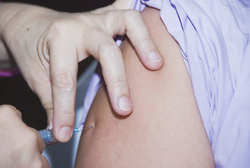 Image showing Injection