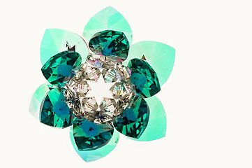 Image showing Crystal Brooch