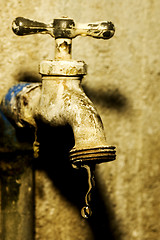 Image showing Old Faucet