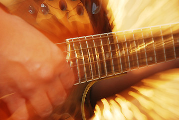 Image showing Guitar Player