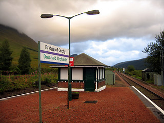 Image showing Bridge of Orchy train station