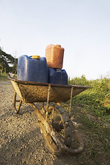 Image showing Wheelbarrow