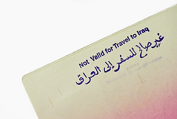 Image showing Passport