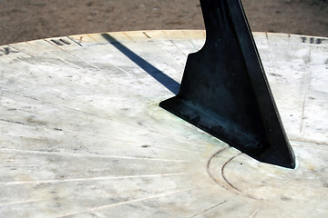 Image showing Sundial face