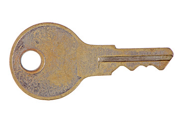 Image showing Used metal key