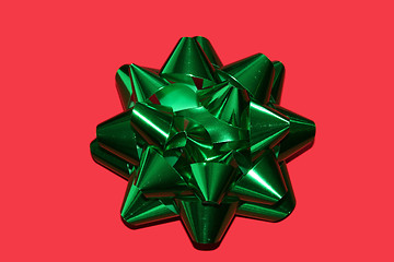 Image showing Christmas gift ribbon