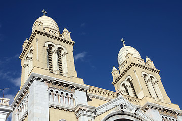 Image showing The Cathedral of St Vincent de Paul, Tunis