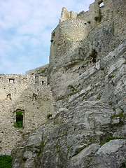 Image showing Spis castle walls