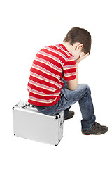 Image showing Crying boy