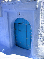 Image showing Blue door #1