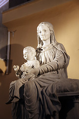 Image showing Virgin Mary with baby Jesus