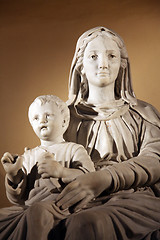 Image showing Virgin Mary with baby Jesus