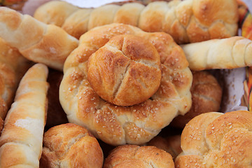 Image showing Fresh bread rolls