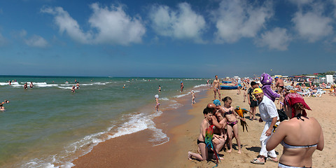 Image showing Black Sea seaside