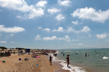 Image showing Black sea seaside