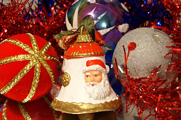 Image showing decorations for a christmas tree