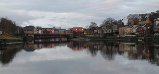 Image showing Trondheim in autumn