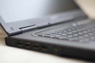 Image showing Laptop closeup