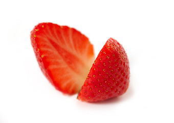 Image showing strawberry macro