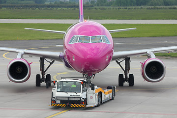 Image showing Aircraft tug