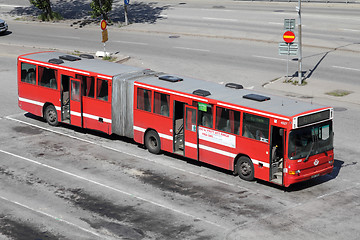 Image showing Volvo bus in Stockholm