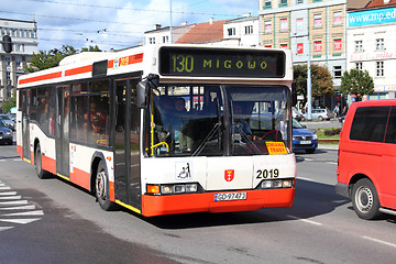 Image showing Neoplan bus in Gdansk