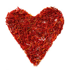 Image showing saffron heart