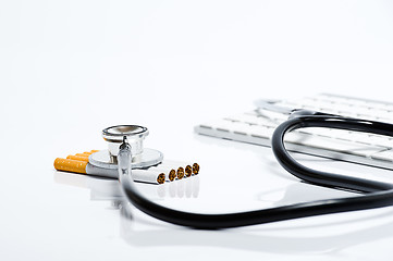 Image showing Examination of the dangers of smoking cigarettes