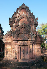 Image showing The Banteay Srey Temple in Siem Reap, Cambodia