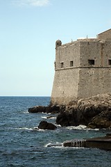 Image showing Dubrovnik city walls