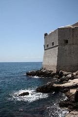 Image showing Dubrovnik city walls