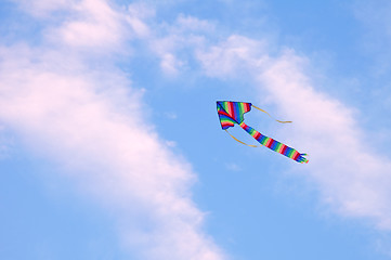 Image showing striped kite