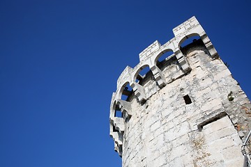 Image showing Stone fort in Korcula, Croatia