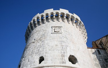 Image showing Stone fort in Korcula, Croatia